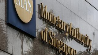 epa05325949 (FILE) A file picture dated 30 July 2014 shows the logo of the Monetary Authority of Singapore (MAS) in Singapore. According to media reports on 24 May 2016, MAS ordered the closure of Switzerland's BSI Bank in Singapore. BSI Bank, a merchant bank operating in the country since 2005, has been ordered to shut down amid a probe related to Malaysia's state fund 1MDB (1Malaysia Development Berhad). It is the first time in 32 years that Singapore is withdrawing a license from a merchant bank. EPA/WALLACE WOON