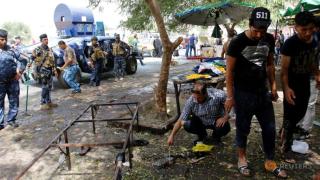 تفجير إنتحاري لداعش يسفر عن قتلى و جرحى في الكاظمية شمال بغداد