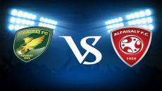 اهداف مباراة الفيصلي والخليج اليوم وفوز لعنابي سدير بشق الأنفس في كأس خادم الحرمين الشريفين وملخص نتيجة اللقاء