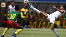 اهداف مباراة المغرب والكاميرون اليوم 10-06-2017 وملخص نتيجة لقاء تصفيات كأس أمم أفريقيا على ملعب أحمدو أهيدجو