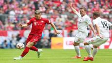 اهداف مباراة بايرن ميونخ وماينز اليوم وملخص نتيجة البافاري في البوندسليجا بالتعادل الإيجابي في الأليانز أرينا