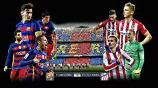 اهداف مباراة برشلونة واتلتيكو مدريد اليوم والبرغوث ميسي يقود البرسا 2-1 لتحقيق الفوز بهدفين وملخص نتيجة اللقاء