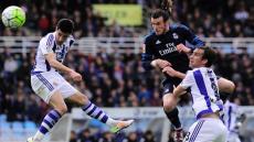 اهداف مباراة ريال مدريد وريال سوسيداد اليوم والملكي في مواجهة ينهيها بثلاثية بعد تعثر البرسا وملخص نتيجة اللقاء