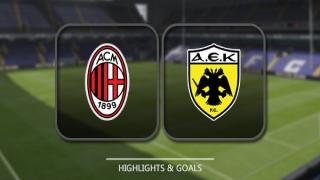 نتيجة مباراة ميلان وايك اثينا اليوم وملخص لقاء الدوري الاوروبي 2-11-2017